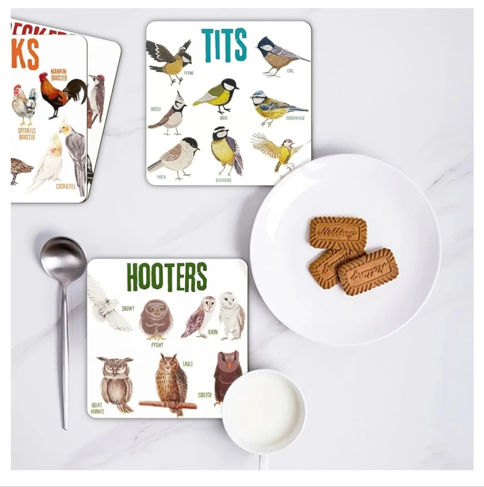Bird Chart coasters - Picture 6 of 7